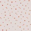 Poplin Katoen Digitale Print - Confettihartjes Beige Poplin Katoen Digitale Print - Confettihartjes Beige - (Katoenen Poplin Bedrukt )