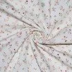 Popeline di Cotone Stampa Digitale - Fiori di Campo Rosa Popeline Di Cotone Stampa Digitale - Dolce Fiore - (Tessuto Di Cotone Stampato)