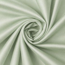 Bomuld Satin Poplin Stof Dusty Grøn