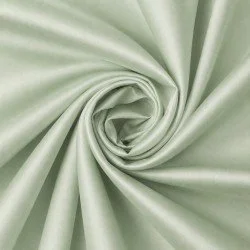 Baumwoll Satin Poplin Stoff Dusty Grün