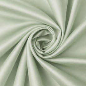 Tessuto Popeline di Cotone Raso Verde Polveroso Tessuto Popeline di Cotone Raso Verde Polveroso