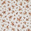 Rib Knit Jersey Fabric - Classic Flower Brown Bordeaux Rib Knit Jersey Fabric - Classic Flower Brown Bordeaux - (Jersey Fabrics)