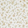 Rib Knit Jersey Fabric - Classic Flower Natural