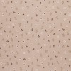 Rib Knit Jersey Fabric - Little Daisy Beige
