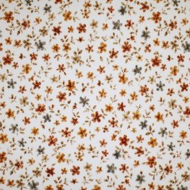 Rib Knit Jersey Fabric - Wild Bloom Rustic