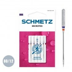 Schmetz Microtex Needle 80/12 (130/705 H-M)