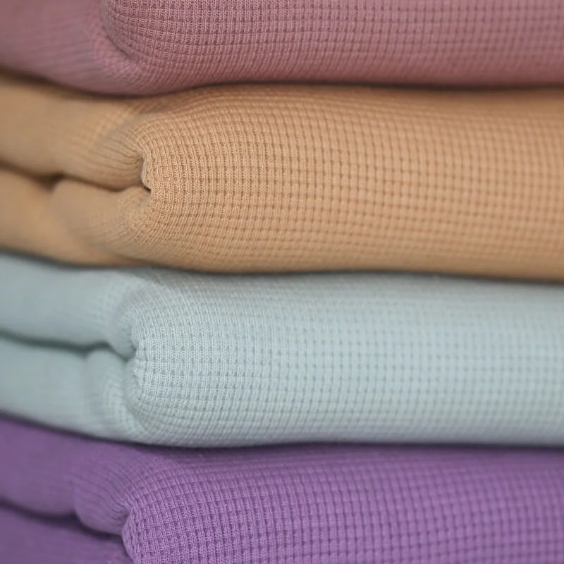 Waffelstrick Jersey Stoffe