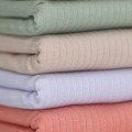 Tessuto Jersey Di Cotone a Coste Grande