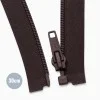 Fermetures Éclair Spirale Séparable Brun (570) 30CM Nylon
