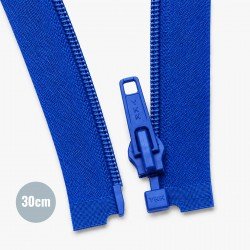 Zamki Błyskawiczne Rozdzielczy Spiralne YKK Koboltowy (918) 30CM Nylon
