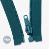 Teilbare Spiralreißverschluss Petrol (908) 40CM Nylon