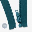 Teilbarer Spiralreißverschluss Petrol 40cm Nylon Teilbare Reißverschluss Petrol 40CM Nylon - (Teilbare YKK Reissverschlüsse Nylon)