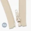 Teilbare Spiralreißverschluss Beige (572) 45CM Nylon