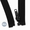 Teilbare Spiralreißverschluss Schwarz (580) 60CM Nylon