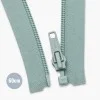 Fermetures Éclair Spirale Séparable Vieux Vert (257) 60CM Nylon