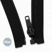 Fermeture Éclair Spirale Séparable YKK Noir (580) 65CM Nylon Fermetures Éclair Séparable Noir 65CM Nylon - (Séparable Fermetures Éclair Nyon YKK)