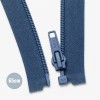 Zamki Błyskawiczne Rozdzielczy Spiralne YKK Ciemny Dżinsu (398) 65CM Nylon