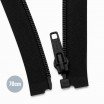 Teilbare Spiralreißverschluss Schwarz 70CM Nylon Teilbare Reißverschluss Schwarz 70CM Nylon - (Teilbare YKK Reissverschlüsse Nylon)