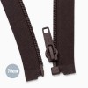 Spiral Lynlås Delbar YKK Brun (570) 70CM Nylon