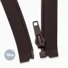 Cerniera Lampo Spirale Divisibile YKK Marrone (570) 70CM Nylon