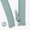 Cerniera Lampo Spirale Divisibile YKK Antico Verde 70CM Cerniera Lampo Divisibile YKK Antico Verde 70CM Nylon - (Divisibile Cerniera Lampo YKK In Plastica)