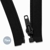 Cerniera Lampo Spirale Divisibile YKK Nero (580) 75CM Nylon