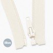 Teilbare Spiralreißverschluss Ecru 80CM Teilbare Reißverschluss Ecru 80CM Nylon - (Teilbare YKK Reissverschlüsse Nylon)