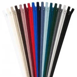 Fermetures Éclair Spirale Séparable Marine (058) 80CM Nylon
