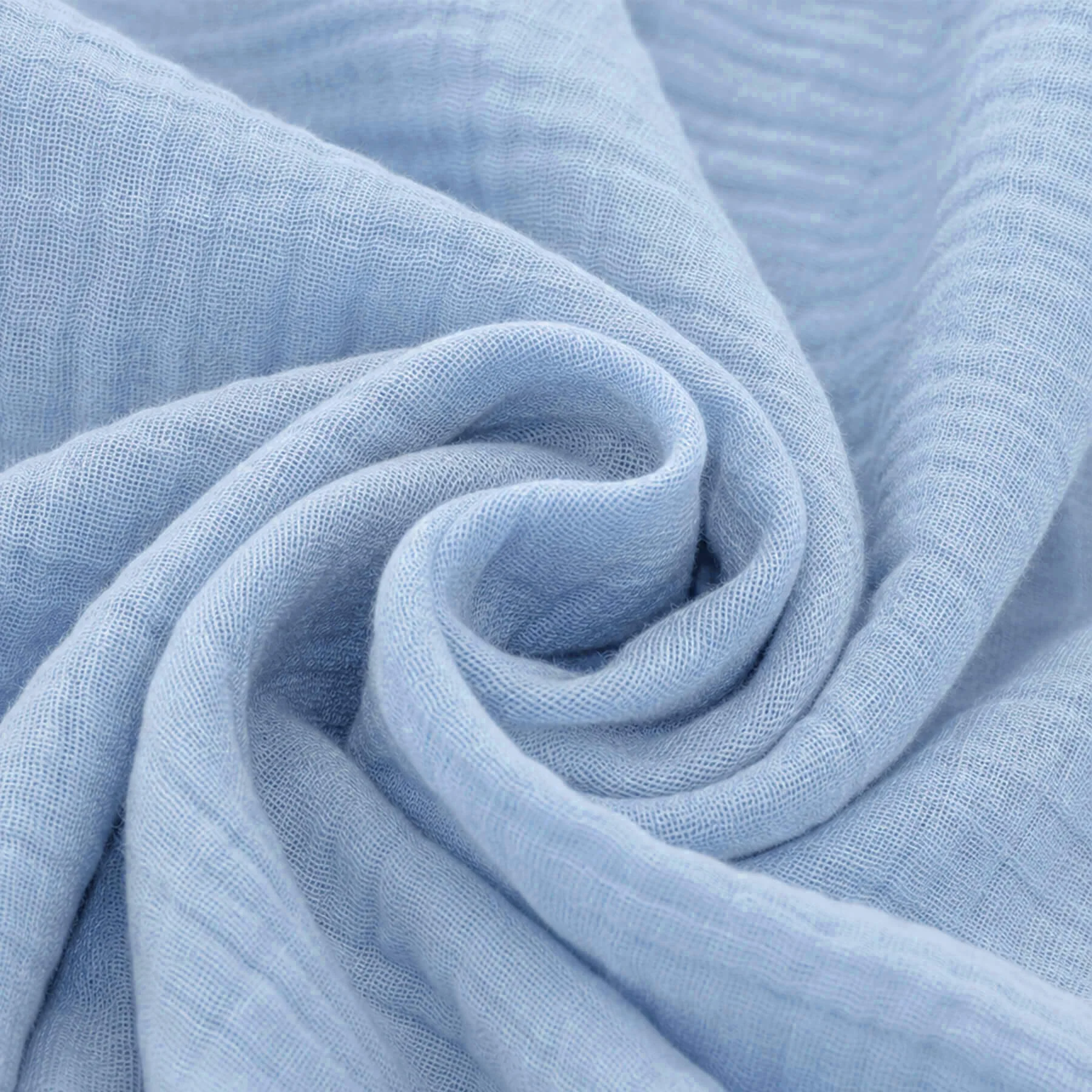 Hydrofiel Stof Licht Blauw
