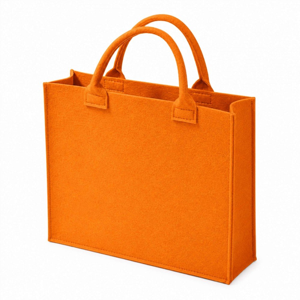 Taschenfilz 3mm Orange Taschenfilz 3mm Orange - (Filzstoffe Für Taschen (Meterware))