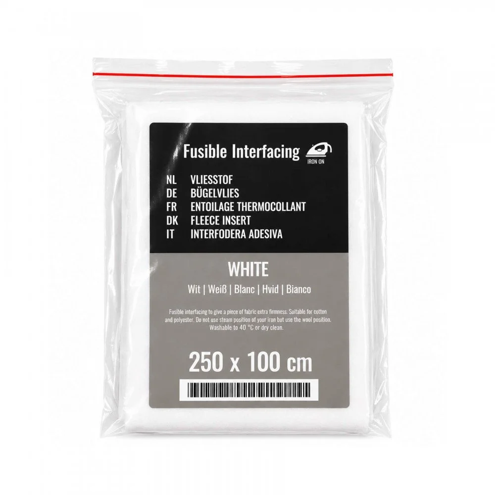 Bügelvlies Pack Weiß 2,50 x 1 Meter Bügelvlies Pack Weiß 2,50 x 1 Meter - (Kurzwaren Zubehör)