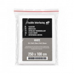 Vliesstof Pakje Wit 2,50 x 1 Meter