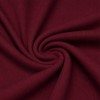 Tissu Interlock 100% Coton Bordeaux