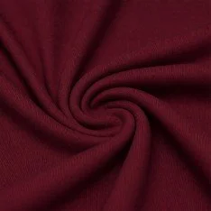Interlockjersey 100% Cotton Bordeaux