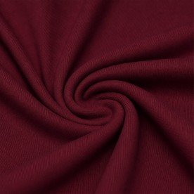 Interlock Jersey 100% Bomuld Bordeaux