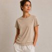 Interlock Jersey 100% Bomuld Mørk Beige Interlock Jersey 100% Bomuld Mørk Beige - (Interlock Jersey 100% Bomuld)