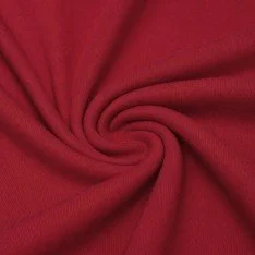 Interlockjersey 100% Cotton Dark Red