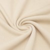 Tissu Interlock 100% Coton Beige Naturel