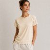 Tissu Interlock 100% Coton Beige Naturel Tissu Interlock 100% Coton Beige - (Tissu Interlock 100% Coton)