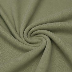 Tissu Interlock 100% Coton Olive