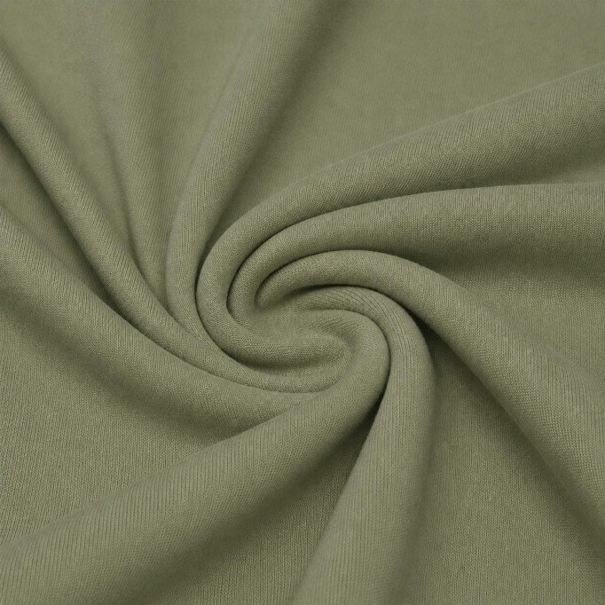 Interlock Jersey 100% Bomuld Oliven Interlock Jersey 100% Bomuld Rød - (Interlock Jersey 100% Bomuld)