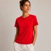 Interlock Jersey 100% Bomuld Rød Interlock Jersey 100% Bomuld Rød - (Interlock Jersey 100% Bomuld)