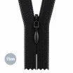 Fermetures Éclair Invisible Noir (580) 15CM YKK Fermetures Éclair Invisible Noir YKK 15CM Non Séparable - (Non Séparable Fermetures Éclair Invisible YKK )