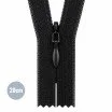 Zamek Błyskawiczny Kryty Czarny (580) 20CM YKK Zamek Błyskawiczny Kryty Czarny YKK 20CM Nierozdzielcze Zamek Błyskawiczne Kryty YKK