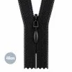 Usynlig Lynlås Sort (580) 40CM YKK Ikke-Delelige Usynlig Lynlås Sort YKK 40CM Ikke-Delelige - (Usynlig Lynlåse YKK Ikke Delbar)
