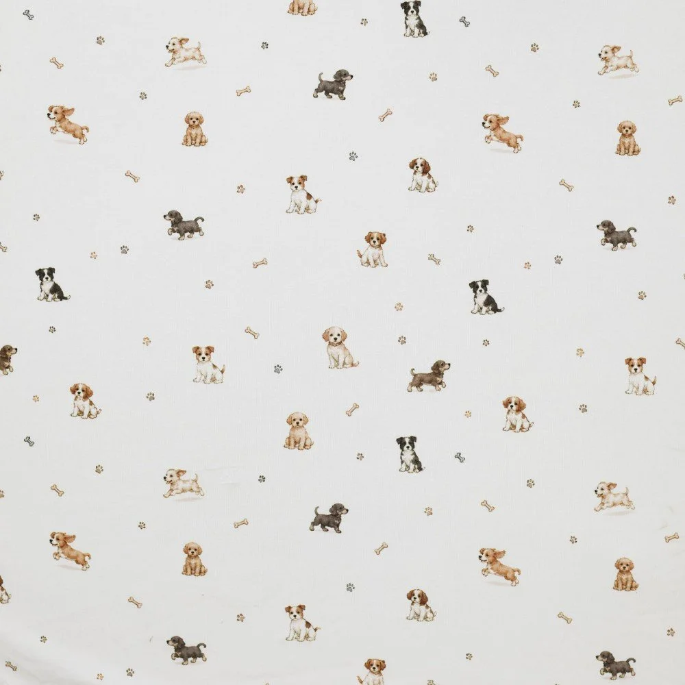 Jersey Cotton Fabric Digital Print - Sweet Flower - (Jersey Cotton Fabric Digital Print)