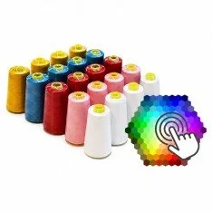 Overlockgarn 5 Farben x 4 Stück Paket Overlockgarn 5 Farben x 4 Stück Paket