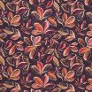 Bambusjersey Digital Mønstre - Hvide Blomster På Blå - (Jerseystoffer Print)