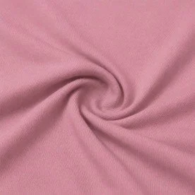 Bamboe Jersey Stof Donker Roze