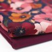 Digitale Print Bamboe Jersey - Klaproos Marine Roze Digitale Print Bamboe Jersey - Herfst Gekleurde Bladeren - (Tricot Jersey Bedrukt)